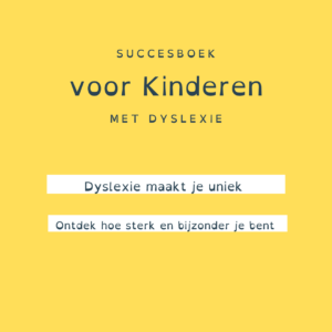 Succesboek voor kinderen met dyslexie